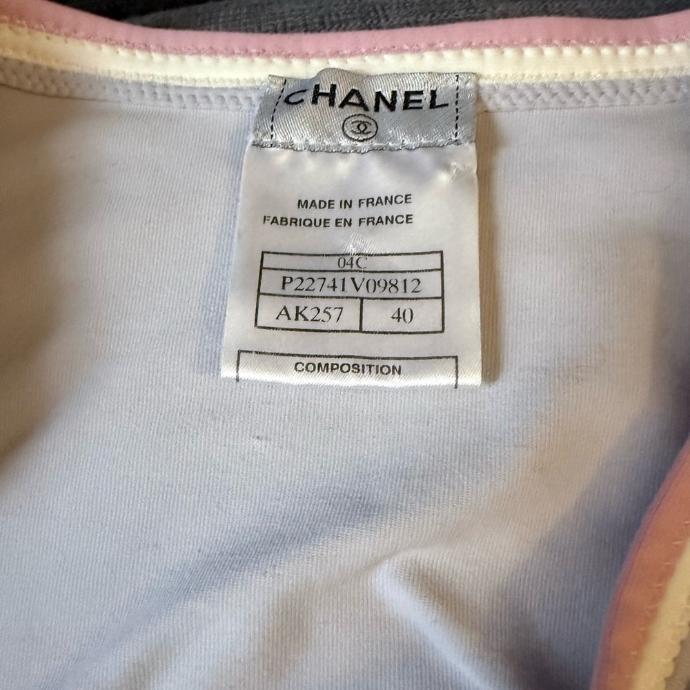 Chanel Authentic Blue Jacket - image 3